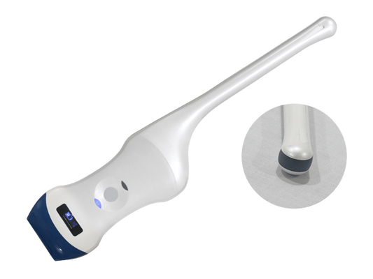 Drahtlose lineare Ultraschallsonde mit 128 Elementen und transvaginaler Bildgebung für Nadelführung und Frauengesundheit
