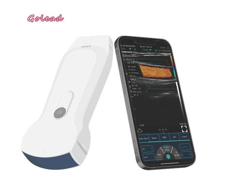 kaufen Doppelelement-drahtloser Ultraschall-Sonde PW-Anzeigemodus kopf IOS 128 online manufacture