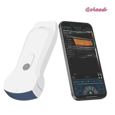 kaufen 12 des Garantie-Handultraschall-Scanner-128 Elemente wifi Monate Ultraschall-USG online manufacture
