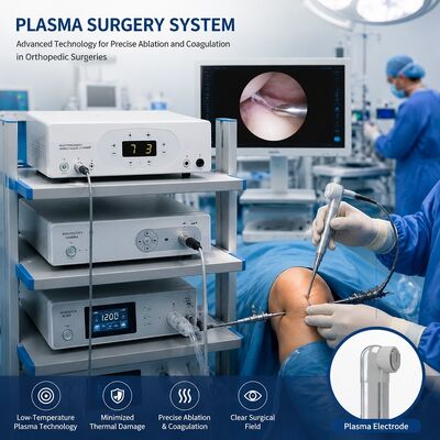 kaufen Niedertemperatur-Minimalinvasives Arthroskopisches Plasmachirurgisches System mit 40-70 °C Arbeitstemperatur für HF-Plasmachirurgische Elektrode online manufacture