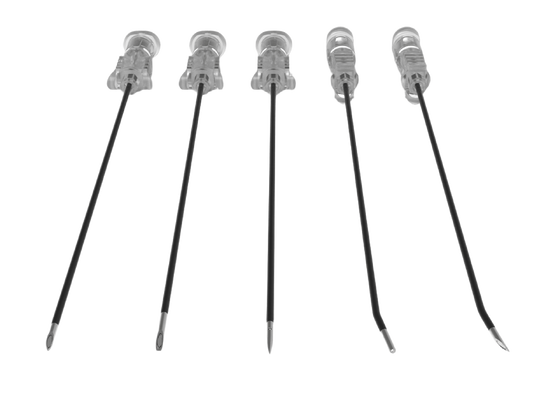 kaufen 23G 150mm Curved Radiofrequency Lesion Electrode 10mm Active Tip RF Electrode for Trigeminal Neuralgia online manufacture