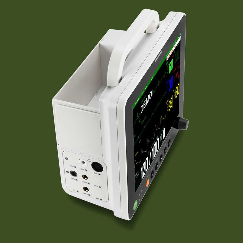 12,1“ Farbe-TFT-Anzeigen-multi Parameter-VeterinärPatientenmonitoren mit ECG