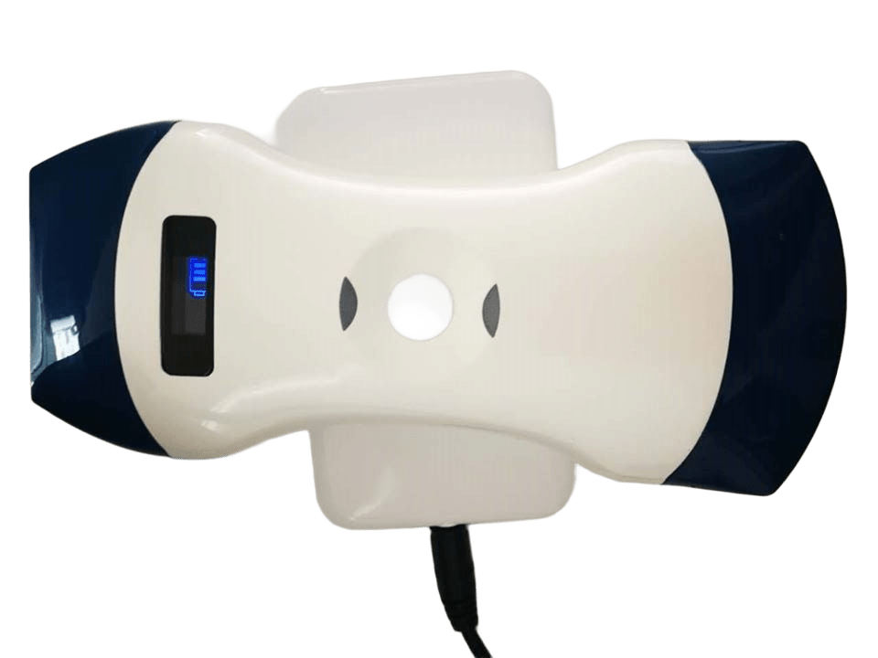 Drahtlose tragbare Ultraschallsonde mit 128 Elementen und zwei Köpfen – eine Sonde für Tiefenbildgebung, oberflächliche Bildgebung und Point-of-Care-Diagnose