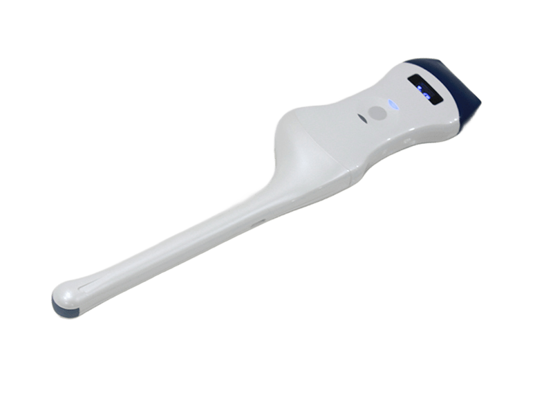 Drahtlose lineare Ultraschallsonde mit 128 Elementen und transvaginaler Bildgebung für Nadelführung und Frauengesundheit