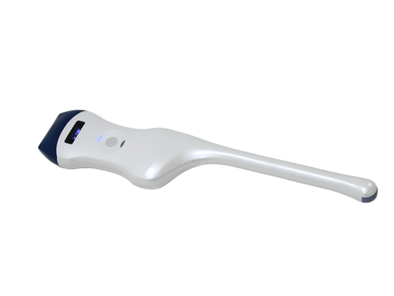 Drahtlose lineare Ultraschallsonde mit 128 Elementen und transvaginaler Bildgebung für Nadelführung und Frauengesundheit