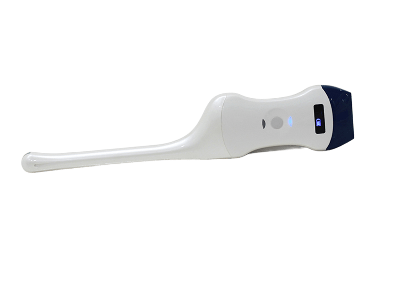 Drahtlose lineare Ultraschallsonde mit 128 Elementen und transvaginaler Bildgebung für Nadelführung und Frauengesundheit